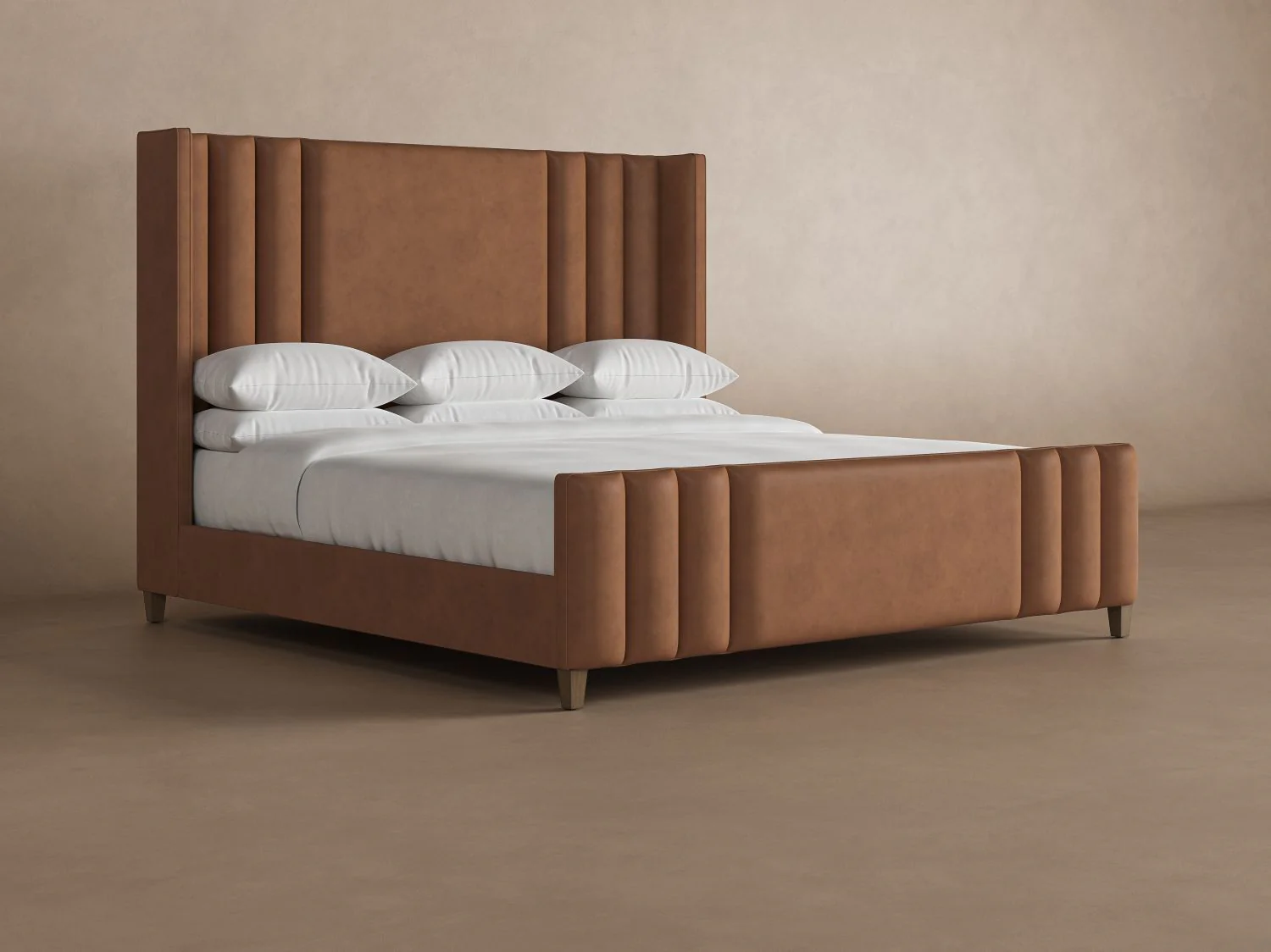 Adler Leather Bed - Image 10