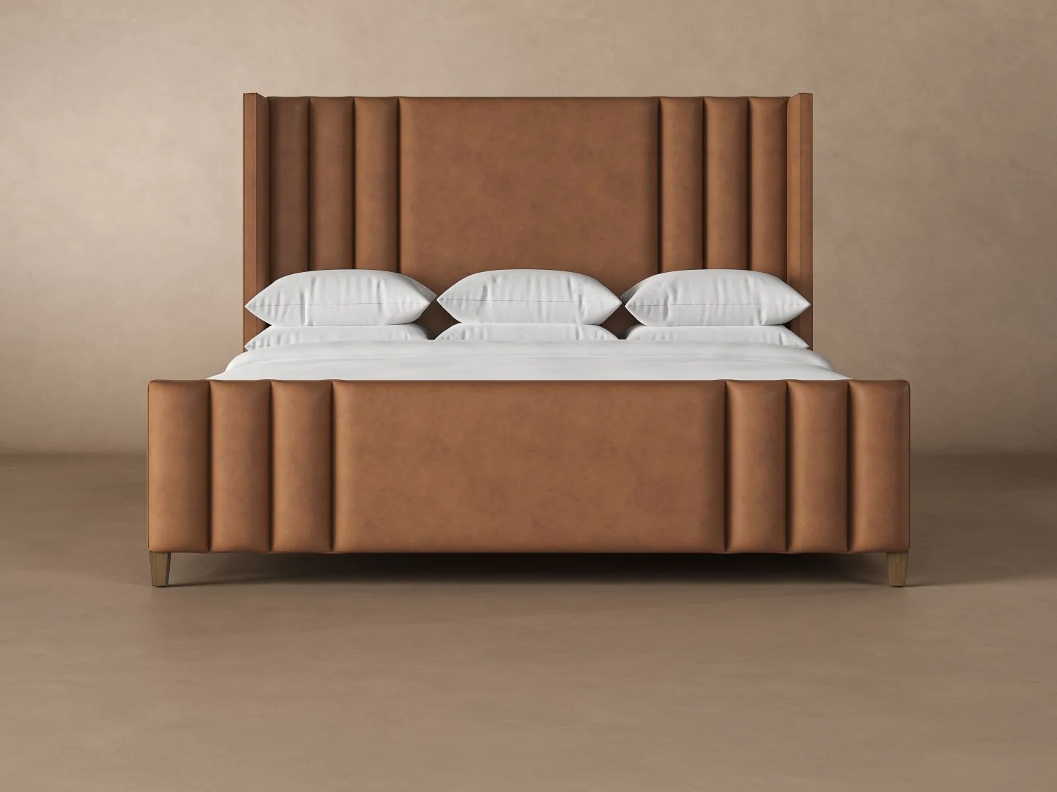 Adler Leather Bed - Image 11