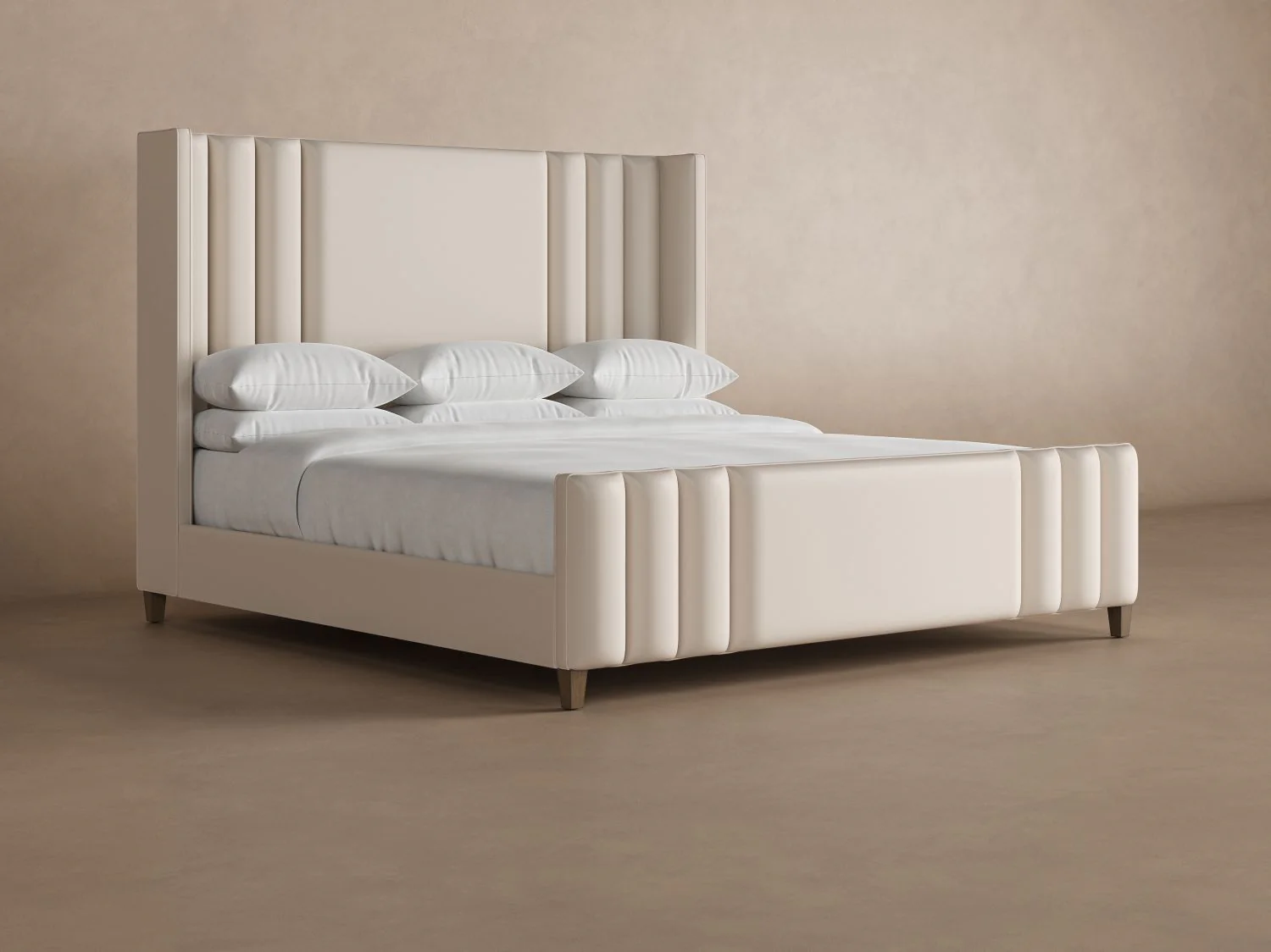 Adler Leather Bed - Image 4
