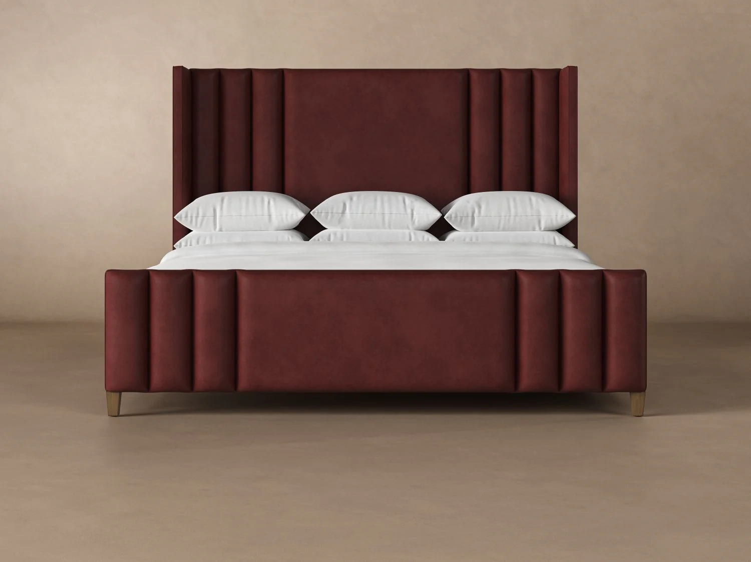 Adler Leather Bed - Image 8
