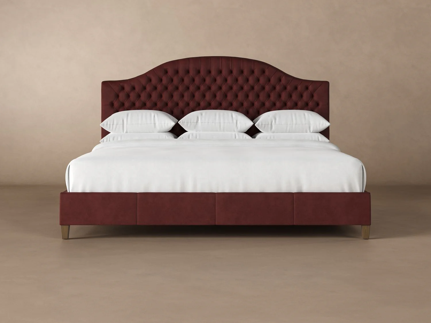 Archie Leather Bed - Image 8