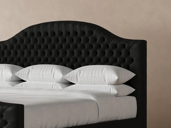 Archie with Footboard Leather Bed - Image 12