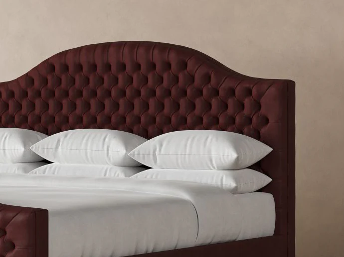 Archie with Footboard Leather Bed - Image 15