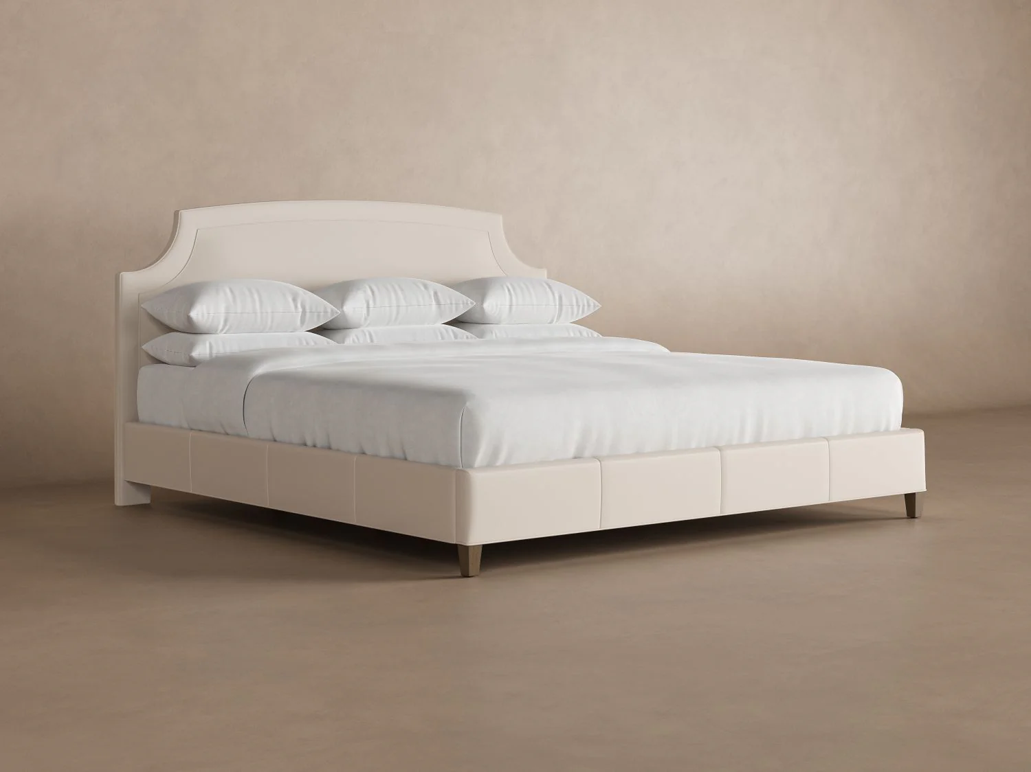 Cordova Leather Bed - Image 4