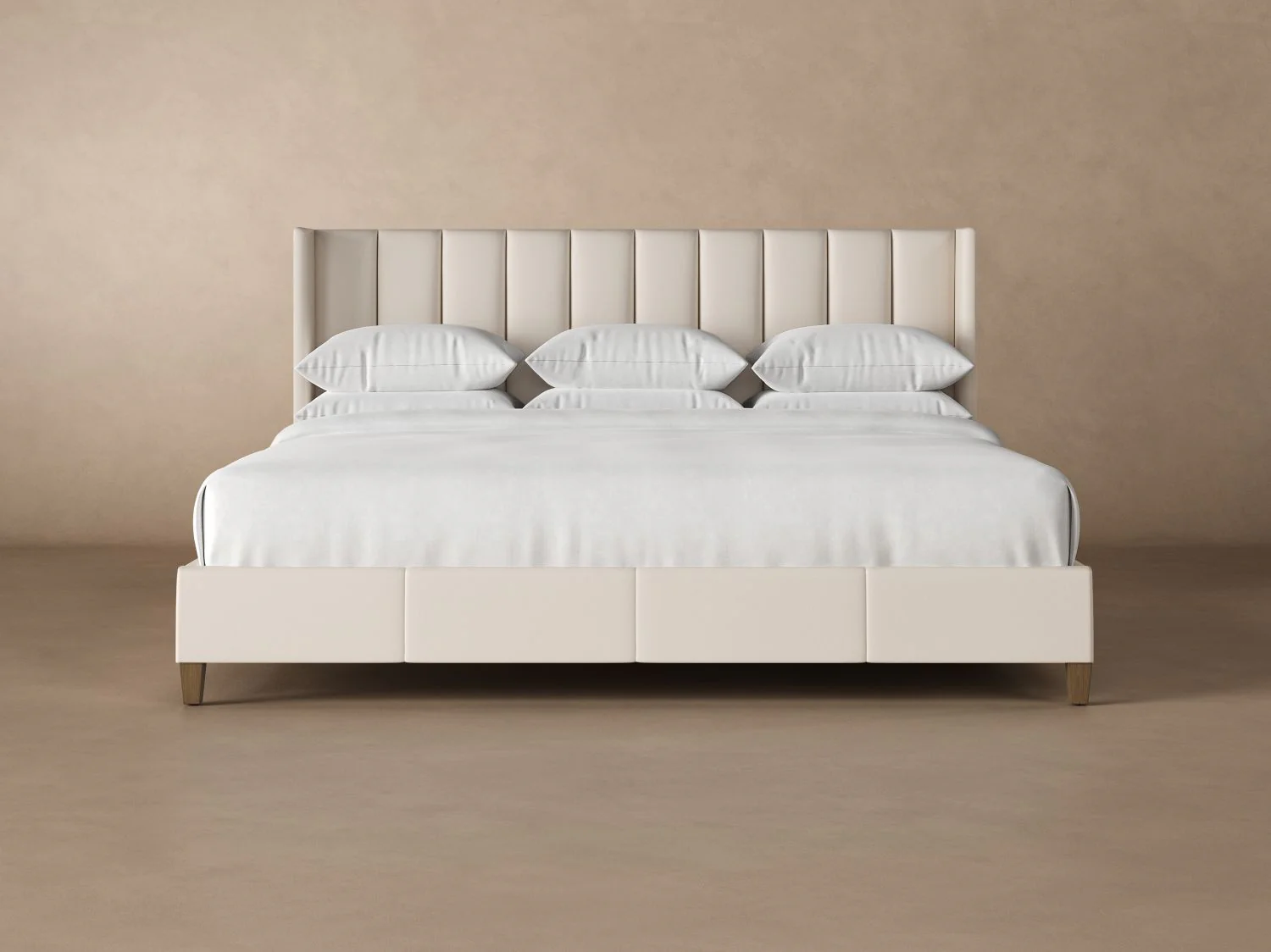 Elias Leather Bed - Image 11