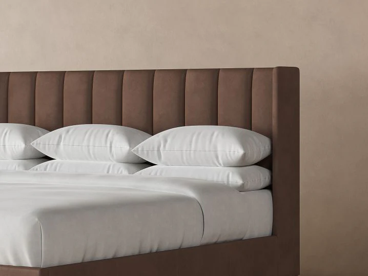 Elias Leather Bed - Image 6