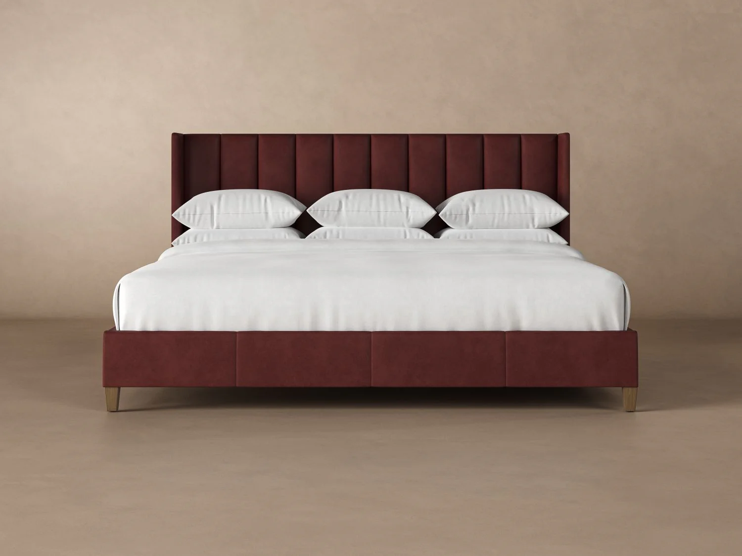 Elias Leather Bed - Image 8