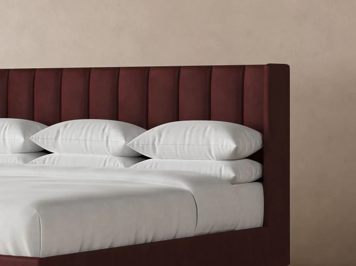 Elias Leather Bed - Image 9