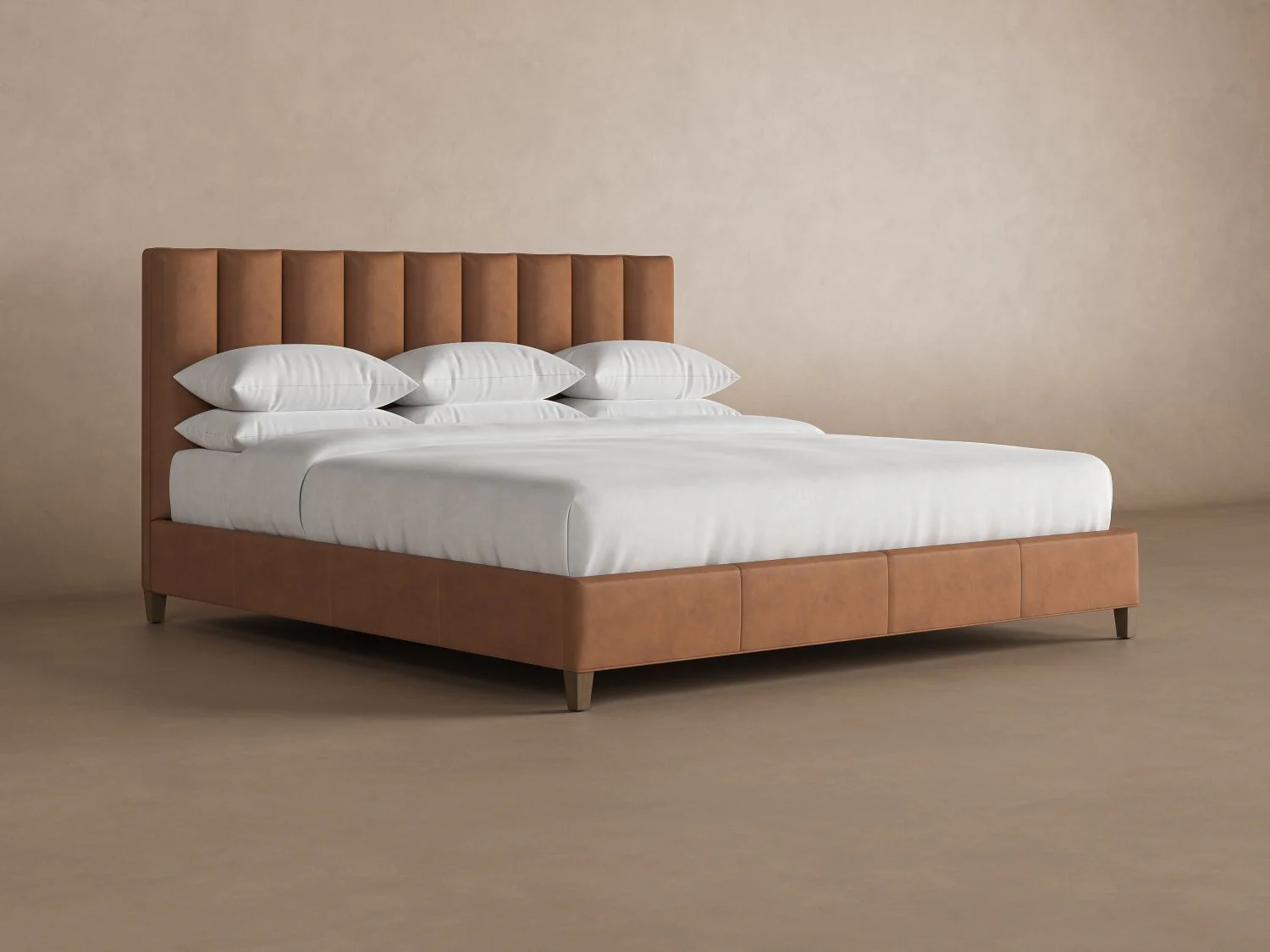 Kenai Leather Bed - Image 7