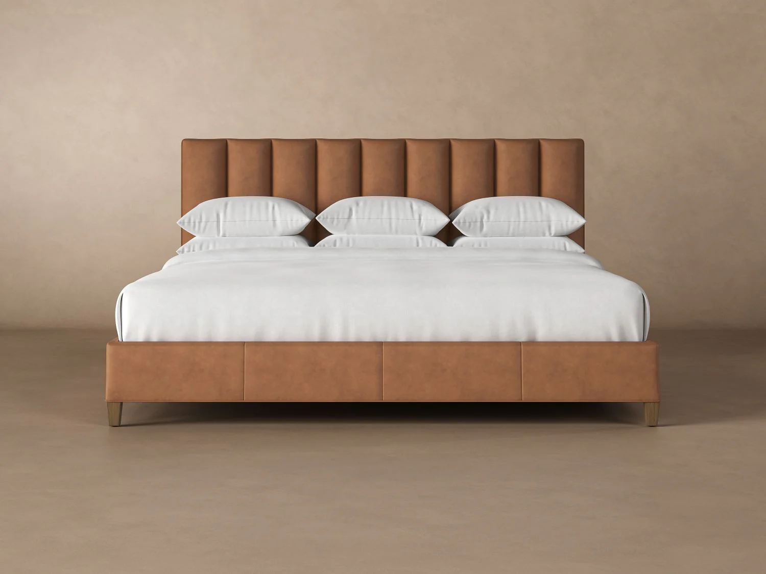 Kenai Leather Bed - Image 8