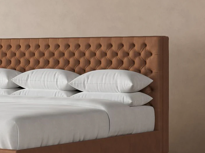 Kincaid Leather Bed - Image 6