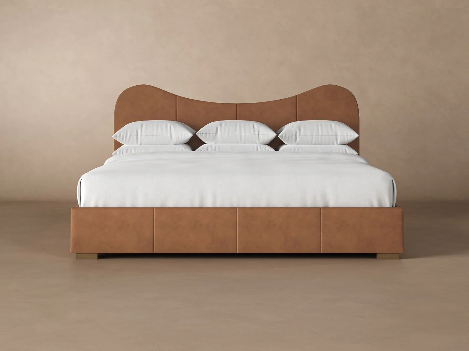 Wave Leather Bed - Image 11