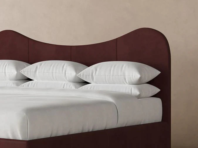 Wave Leather Bed - Image 15