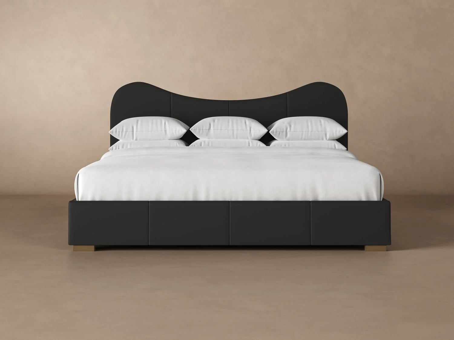 Wave Leather Bed - Image 5
