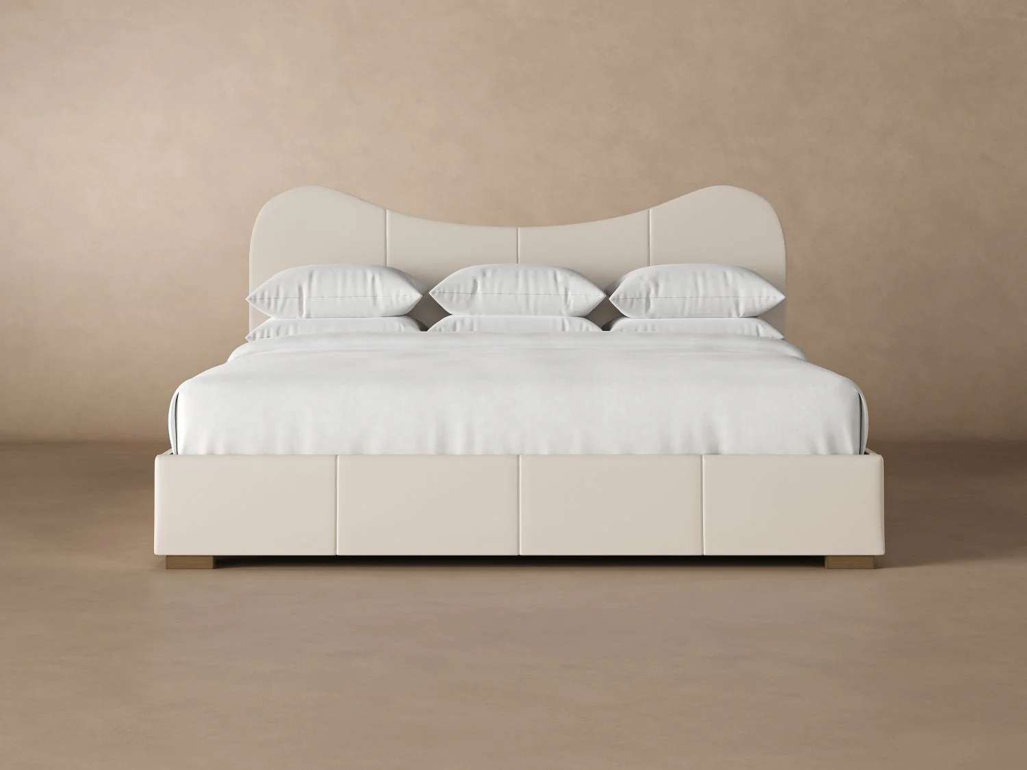 Wave Leather Bed - Image 8
