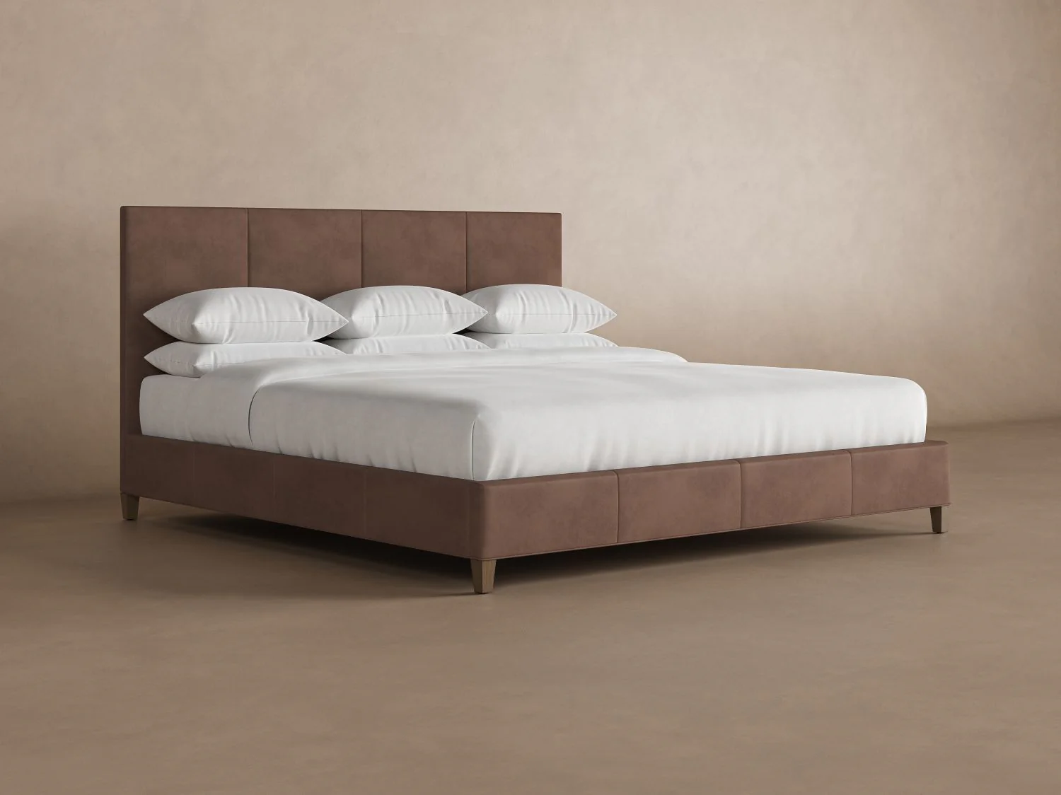 Zenith Leather Bed - Image 7